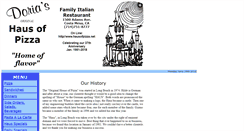 Desktop Screenshot of hausofpizza.net