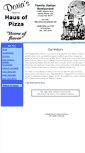 Mobile Screenshot of hausofpizza.net